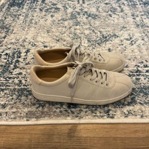 A New Day | cream tennis shoes. Size 8